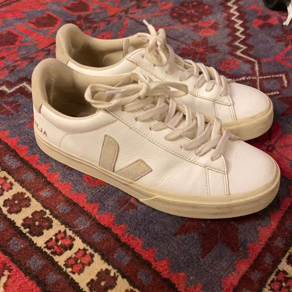 Veja Shoes - Veja Campo Sneaker Size 9 Leather & Suede Eco